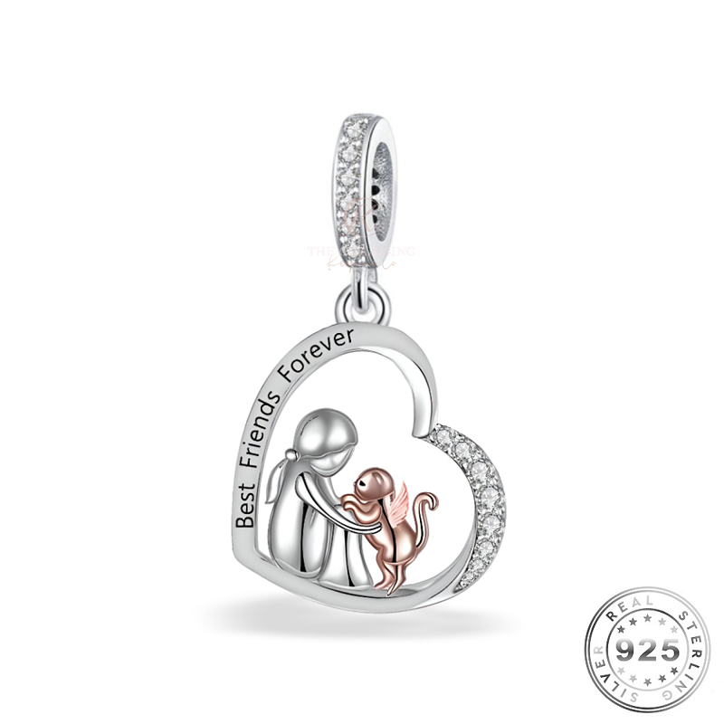 Sterling Silver Charms Pandora Charms Amazon Sale Cat Angel Wings