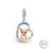 Chihuahua Dog Charm 925 Sterling Silver fits pandora