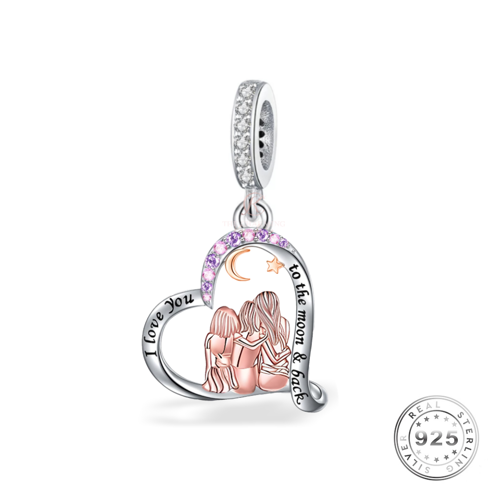 Mom Infinity Charm I Love You Mum Charm Pandora Pandora Openwork