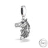 Horse Charm 925 Sterling Silver crystal fits Pandora