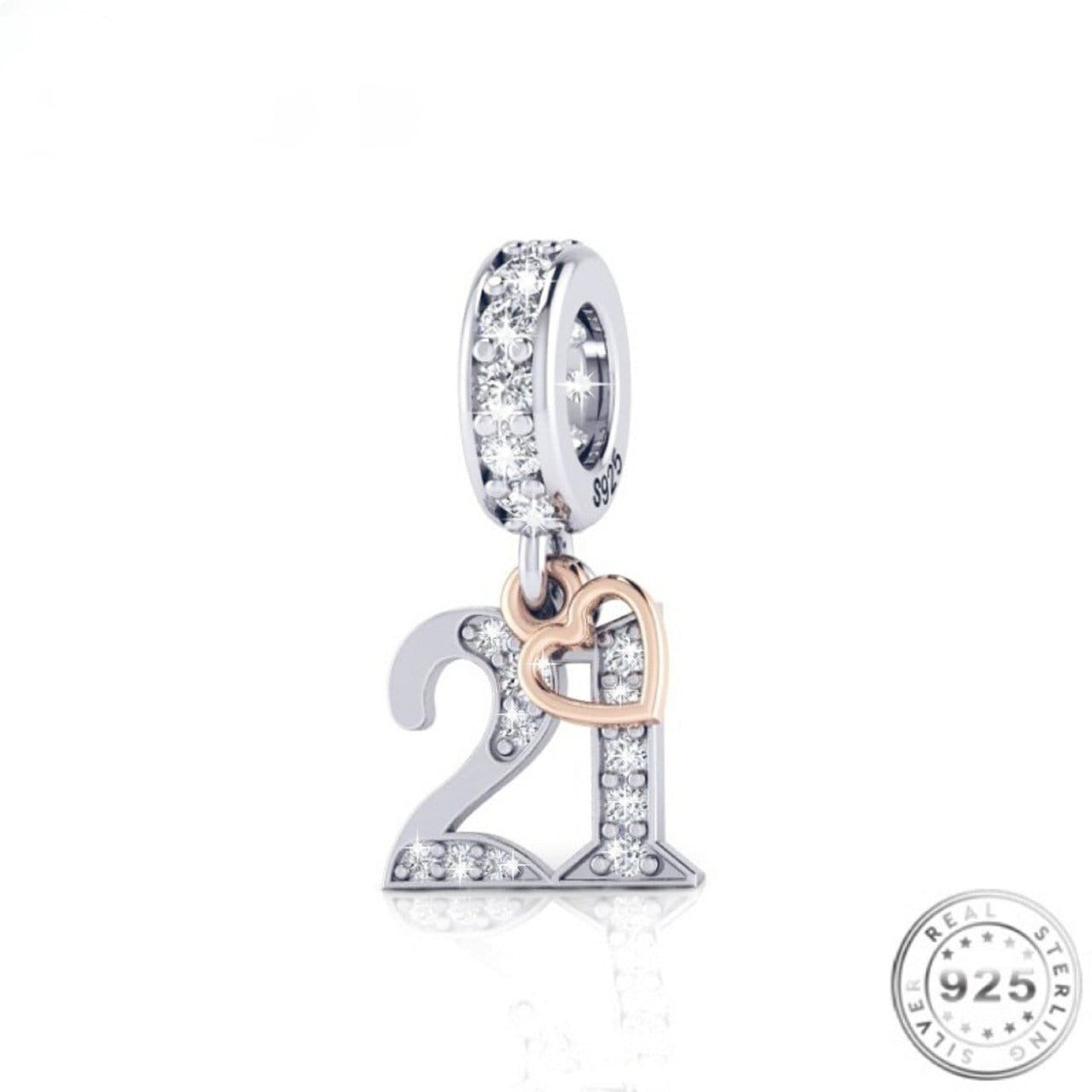 21st Birthday Charm Pandora 21st Charm For Bracelet 21st Birthday