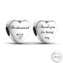 Bridesmaid Wedding Charm 925 Sterling Silver Fits Pandora bracelets