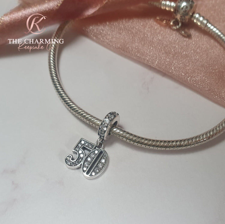Customized Birthday Years Charm