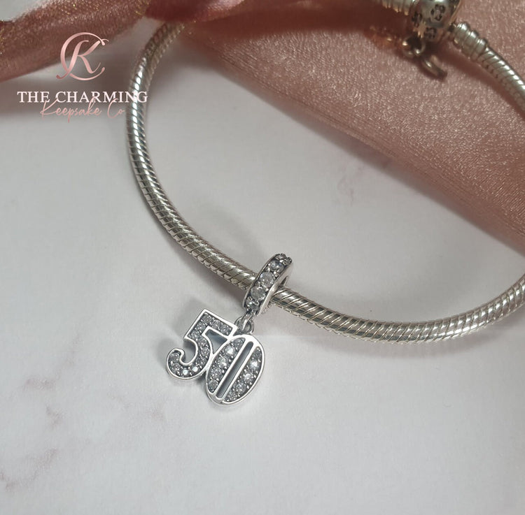 Customized Birthday Years Charm