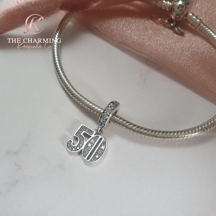 Customized Birthday Years Charm