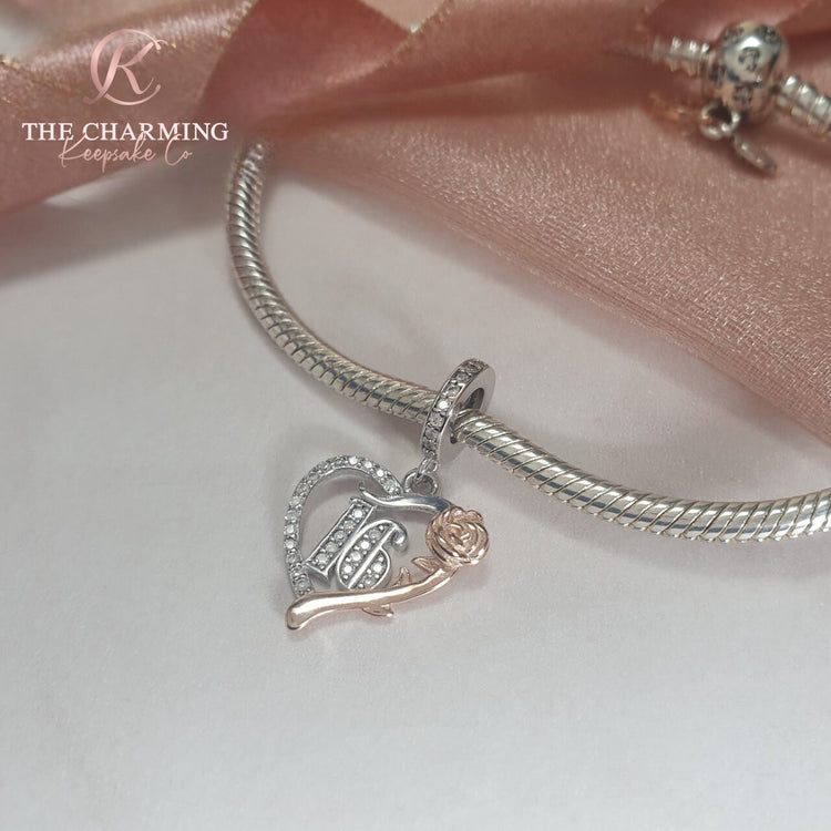 16th Birthday Charm Necklace