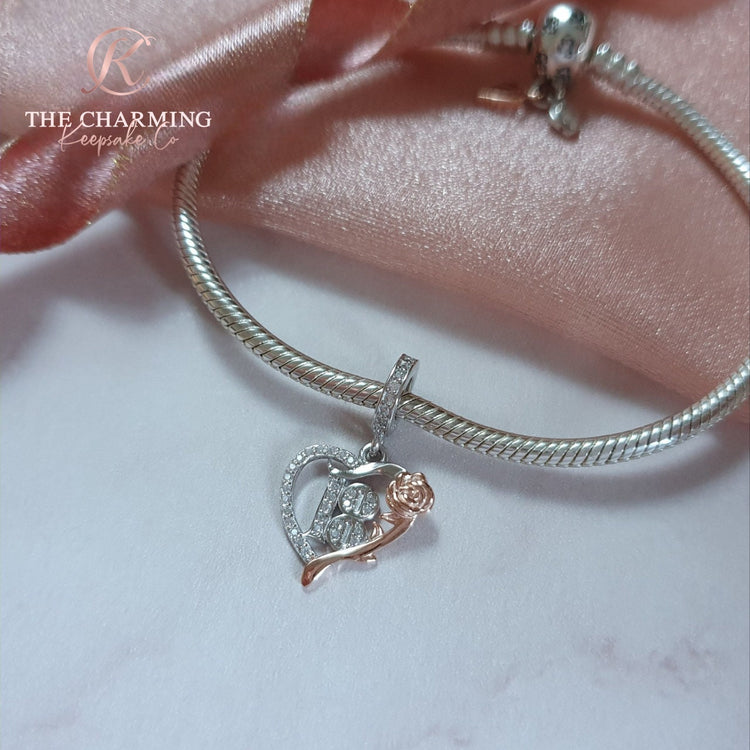 18th Birthday Sterling Silver Charm