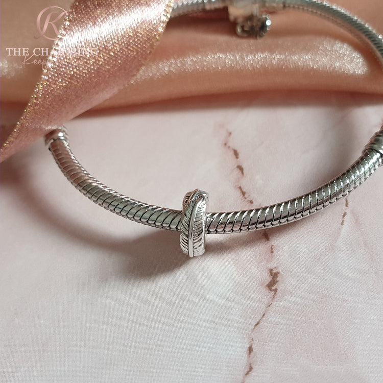 925 Sterling Silver Spacer Charm