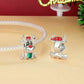 Christmas Reindeer Charm 925 Sterling Silver