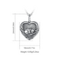 Pet Dog Angel Wings Cremation Ashes Necklace Urn 925 Sterling Silver