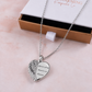 Engravable Angel Wings Ashes Urn Necklace 925 Sterling Silver - Personalised