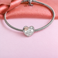 Granddaughter Heart Charm 925 Sterling Silver - I Love You to the Moon & Back