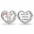 Angel Wings Charm 925 Sterling Silver   - fits Pandora - Memorial 