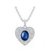 Ashes & Resin Crystal Necklace 925 Sterling Silver - Memorial