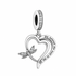 Pandora fitting She Believed She Could So She Did Charm 925 Sterling Silver Graduation Gift / GCSE&