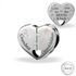 Grandma & Grandchildren Heart Charm - Grandson Granddaughter 925 Sterling Silver  (fits Pandora )