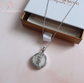 Saint Christopher Cremation Ashes Urn Necklace 925 Sterling Silver