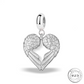 Angel Wings Charm 925 Sterling Silver fits Pandora