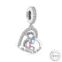 My Children My World Footprints Charm 925 Sterling Silver - fits Pandora | Mummy Mum Gift