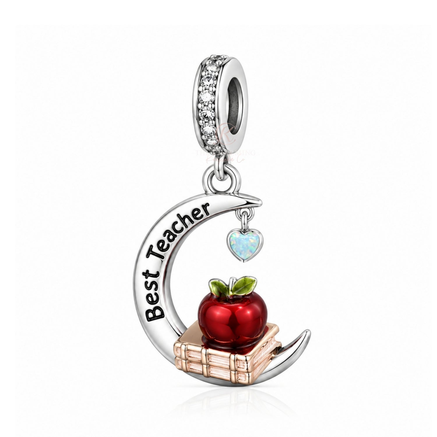 Pandora fitting Teacher Charm 925 Sterling Silver - Best Teacher
