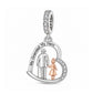 Pandora fitting  Grandad Hero Charm 925 Sterling Silver