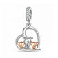 Pandora fitting Wife Mummy Girlfriend charm Elephant 925 silver