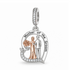 Pandora fitting Wedding Mother of the Groom Charm 925 Sterling Silver