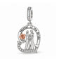 Pandora fitting Mother of Bride Charm 925 Sterling Silver Wedding 
