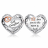Pandora fitting God Daughter Heart Charm 925 Sterling Silver