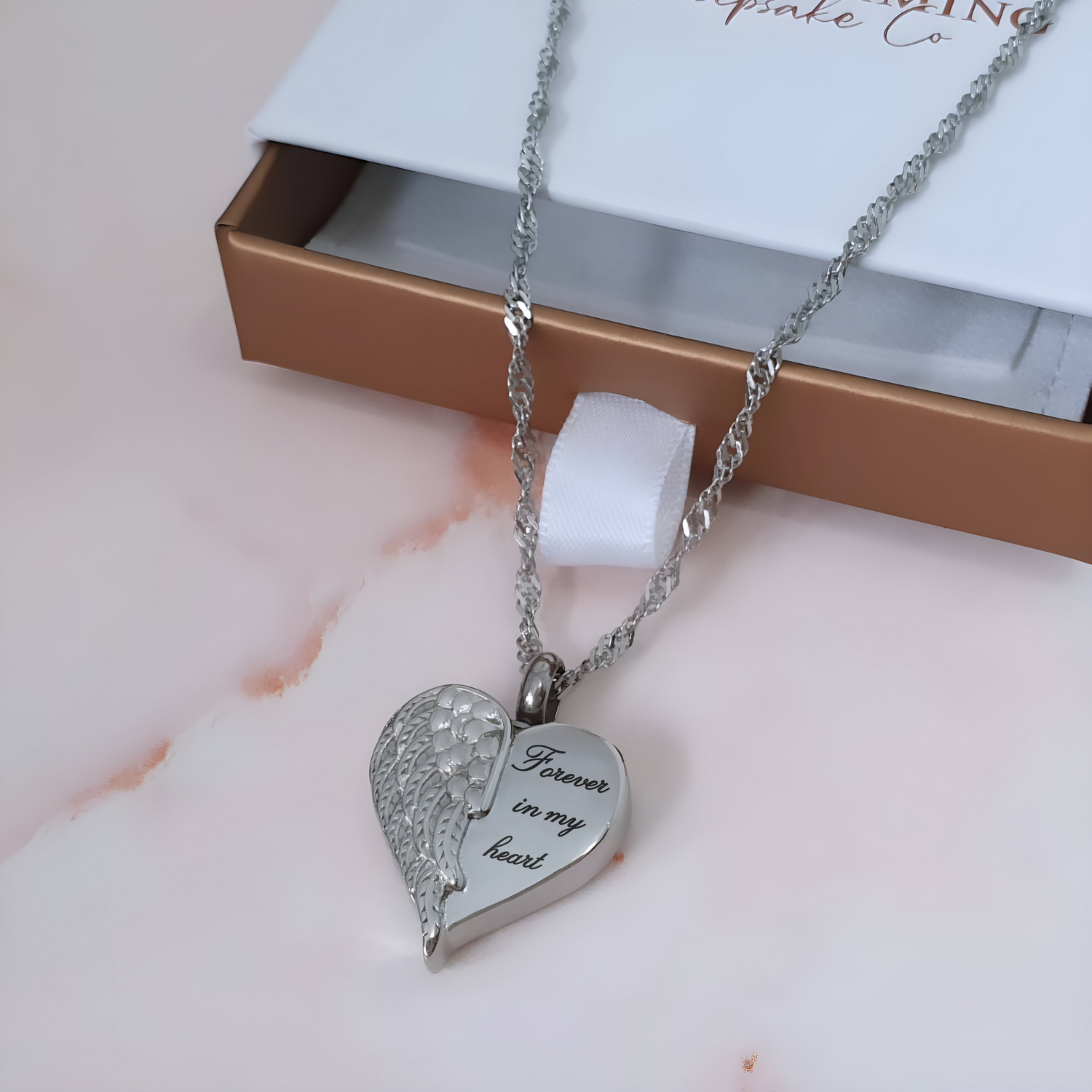 memorial jewelry Gesneden druppelvormige keepsake as memorial jewelry Gesneden druppelvormige keepsake as