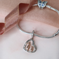 Charm „Mama und Tochter“ aus 925er Sterlingsilber – „I Love You Forever“.