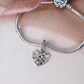 Tante und Nichte Herz-Anhänger aus 925er Sterlingsilber – Love You To The Moon