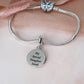 Engraved Wishes Come True Charm 925 Sterling Silver - Personalised with your text