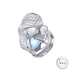Mummy and Baby Charm 925 Sterling Silver & Moonstone fits Pandora