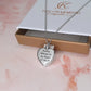 Engravable Butterfly Cremation Ashes Urn Necklace 925 Sterling Silver
