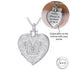 Engraved Butterfly Cremation Ashes Urn Necklace 925 Sterling Silver PERSONALISED