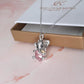 Engravable Elephant Cremation Ashes Urn Necklace 925 Sterling Silver - Personalised