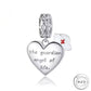 PANDORA FITTING Nurse Charm 925 Sterling Silver - The Guardian Angel of Life