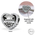 Pandora fitting Engraved Graduation 2026 Charm 925 Sterling Silver- Personalised 