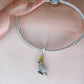 Charm Chat dans la Lune en Argent Sterling 925