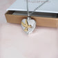 Collier de Cendres de Colibri Gravé Urne Argent