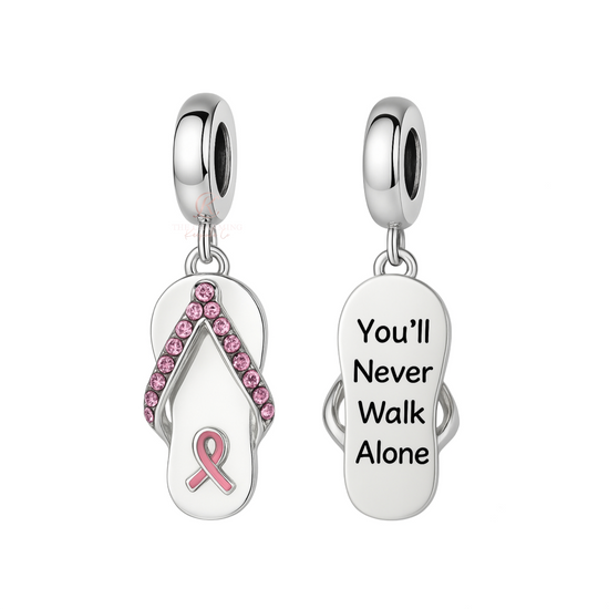 pandora fitting Breast Pink Cancer Ribbon Charm You&