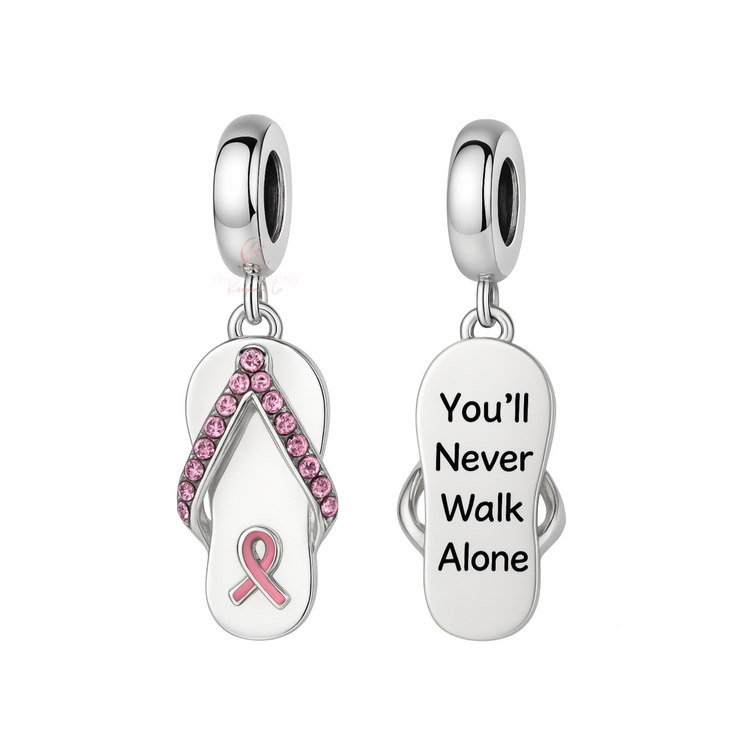 pandora fitting Breast Pink Cancer Ribbon Charm You&