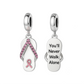 pandora fitting Breast Pink Cancer Ribbon Charm You&