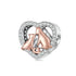 Pandora fitting Cat Charm 925 Sterling Silver & Rose Gold