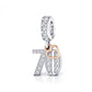 Pandora fitting 70th Birthday Charm 925 Sterling Silver Rose Gold