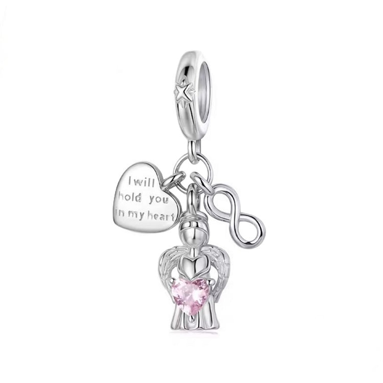 Pandora fitting Guardian Angel Charm 925 Sterling Silver mum dad nana grandad son husband memorial 