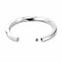 Silver or Gold Cremation Ashes Heart Urn Bangle Bracelet - Self Fill