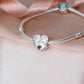 Auntie & Niece Heart Charm 925 Sterling Silver - Love You To The Moon