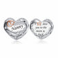 Pandora fitting Nanny Heart Charm 925 Sterling Silver